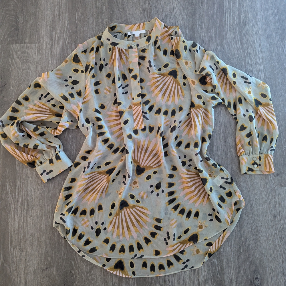 Patterned Women's Top - Multicolor